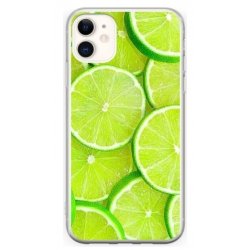 Husa personalizata tip carcasa HQPrint pentru Apple iPhone 12 Mini, model Lime, multicolor, S1D1M0253