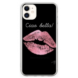 Husa personalizata tip carcasa HQPrint pentru Apple iPhone 12 Mini, model Ciao Bella, multicolor, S1D1M0261