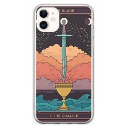 Husa personalizata tip carcasa HQPrint pentru Apple iPhone 12 Mini, model Tarrot, multicolor, S1D1M0267