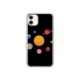 Husa personalizata tip carcasa HQPrint pentru Apple iPhone 12 Mini, model Colorful Galaxy, multicolor, S1D1M0283