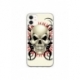 Husa personalizata tip carcasa HQPrint pentru Apple iPhone 12 Mini, model Skull 1, multicolor, S1D1M0284