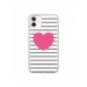 Husa personalizata tip carcasa HQPrint pentru Apple iPhone 12 Mini, model Heart, multicolor, S1D1M0291