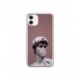 Husa personalizata tip carcasa HQPrint pentru Apple iPhone 12 Mini, model Bubble Gum Statue, multicolor, S1D1M0317