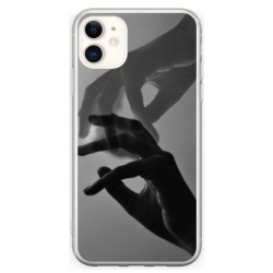 Husa personalizata tip carcasa HQPrint pentru Apple iPhone 12 Mini, model Hand Reach, multicolor, S1D1M0318