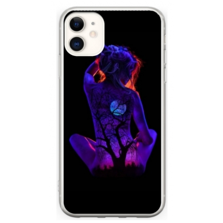 Husa personalizata tip carcasa HQPrint pentru Apple iPhone 12 Mini, model Colorful 8, multicolor, S1D1M0329