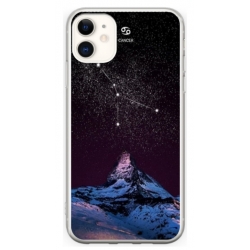 Husa personalizata tip carcasa HQPrint pentru Apple iPhone 12 Mini, model Cancer Sky, multicolor, S1D1M0356