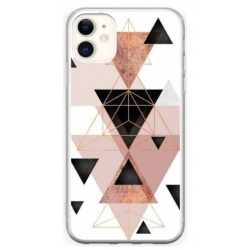 Husa personalizata tip carcasa HQPrint pentru Apple iPhone 12 Mini, model Abstract 5, multicolor, S1D1M0368