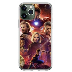 Husa personalizata tip carcasa HQPrint pentru Apple iPhone 12 Pro Max, model Avengers Inifinity War, multicolor, S1D1M0010