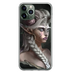 Husa personalizata tip carcasa HQPrint pentru Apple iPhone 12 Pro Max, model Alien Queen, multicolor, S1D1M0308