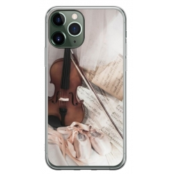 Husa personalizata tip carcasa HQPrint pentru Apple iPhone 12 Pro Max, model Violon, multicolor, S1D1M0371