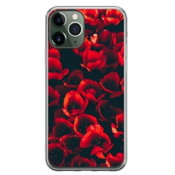 Husa personalizata tip carcasa HQPrint pentru Apple iPhone 12 Pro Max, model Flowers 24, multicolor, S1D1M0386