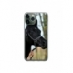 Husa personalizata tip carcasa HQPrint pentru Apple iPhone 12 Pro, model Black Horse, multicolor, S1D1M0019