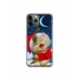 Husa personalizata tip carcasa HQPrint pentru Apple iPhone 12 Pro, model Christmas Cat, multicolor, S1D1M0048