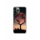 Husa personalizata tip carcasa HQPrint pentru Apple iPhone 12 Pro, model Moon Tree, multicolor, S1D1M0068