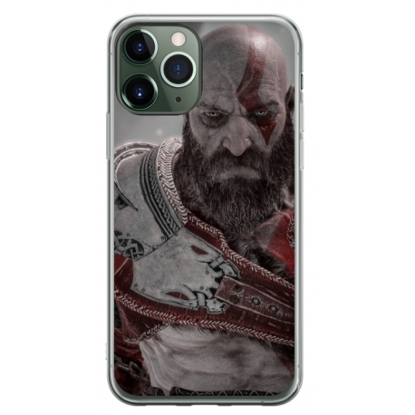 Husa personalizata tip carcasa HQPrint pentru Apple iPhone 12 Pro, model God of War 2, multicolor, S1D1M0081