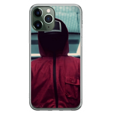 Husa personalizata tip carcasa HQPrint pentru Apple iPhone 12 Pro, model Squid Game 2, multicolor, S1D1M0174