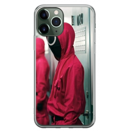 Husa personalizata tip carcasa HQPrint pentru Apple iPhone 12 Pro, model Squid Game 14, multicolor, S1D1M0186
