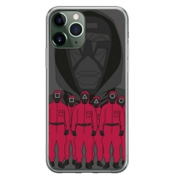 Husa personalizata tip carcasa HQPrint pentru Apple iPhone 12 Pro, model Squid Game 15, multicolor, S1D1M0187