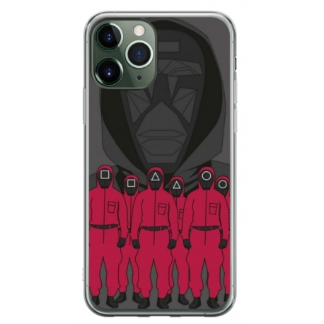Husa personalizata tip carcasa HQPrint pentru Apple iPhone 12 Pro, model Squid Game 15, multicolor, S1D1M0187
