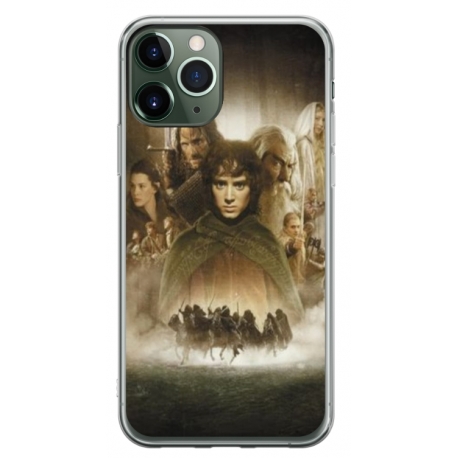 Husa personalizata tip carcasa HQPrint pentru Apple iPhone 12 Pro, model Lord of the Rings 2, multicolor, S1D1M0190