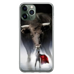 Husa personalizata tip carcasa HQPrint pentru Apple iPhone 12 Pro, model Bull, multicolor, S1D1M0205