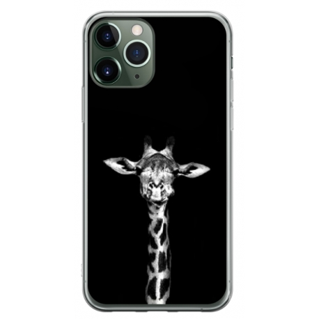 Husa personalizata tip carcasa HQPrint pentru Apple iPhone 12 Pro, model Giraffe 3, multicolor, S1D1M0222