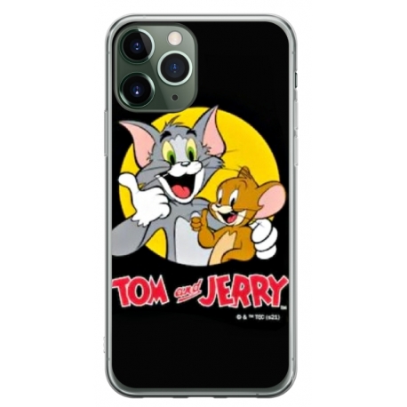 Husa personalizata tip carcasa HQPrint pentru Apple iPhone 12 Pro, model Tom and Jerry 4, multicolor, S1D1M0226