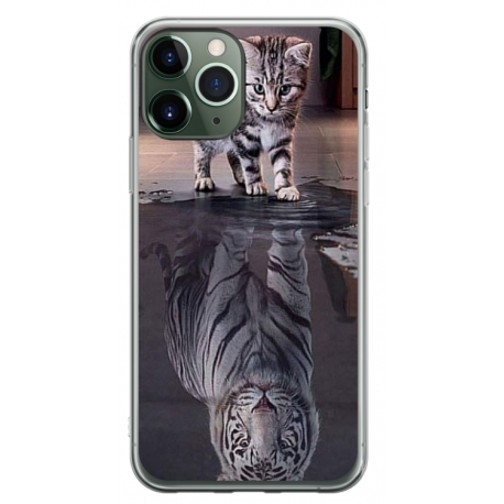 Husa personalizata tip carcasa HQPrint pentru Apple iPhone 12 Pro, model Tiger, multicolor, S1D1M0242