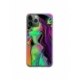 Husa personalizata tip carcasa HQPrint pentru Apple iPhone 12 Pro, model Colorful Girl, multicolor, S1D1M0249