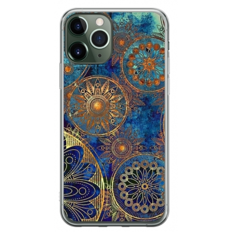 Husa personalizata tip carcasa HQPrint pentru Apple iPhone 12 Pro, model Mandela 3, multicolor, S1D1M0256