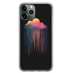 Husa personalizata tip carcasa HQPrint pentru Apple iPhone 12 Pro, model Colorful 3, multicolor, S1D1M0298