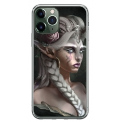 Husa personalizata tip carcasa HQPrint pentru Apple iPhone 12 Pro, model Alien Queen, multicolor, S1D1M0308