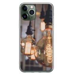 Husa personalizata tip carcasa HQPrint pentru Apple iPhone 12 Pro, model Lightbulb, multicolor, S1D1M0322