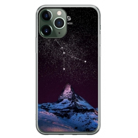 Husa personalizata tip carcasa HQPrint pentru Apple iPhone 12 Pro, model Cancer Sky, multicolor, S1D1M0356