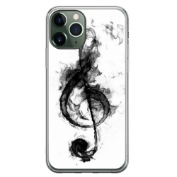 Husa personalizata tip carcasa HQPrint pentru Apple iPhone 12 Pro, model Song Notes, multicolor, S1D1M0357