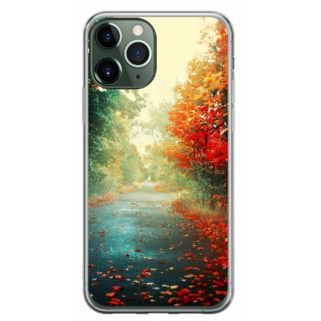 Husa personalizata tip carcasa HQPrint pentru Apple iPhone 12 Pro, model Nice View 15, multicolor, S1D1M0383