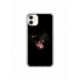 Husa personalizata tip carcasa HQPrint pentru Apple iPhone 12, model Black Cat 2, multicolor, S1D1M0016