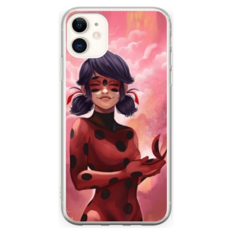 Husa personalizata tip carcasa HQPrint pentru Apple iPhone 12, model Buburuza, multicolor, S1D1M0025