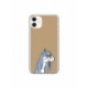 Husa personalizata tip carcasa HQPrint pentru Apple iPhone 12, model Tired Bunny, multicolor, S1D1M0027