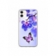Husa personalizata tip carcasa HQPrint pentru Apple iPhone 12, model Butterfly 2, multicolor, S1D1M0029