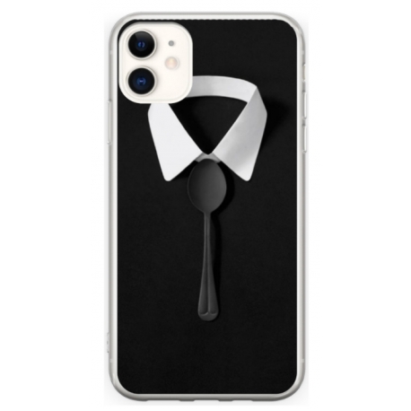 Husa personalizata tip carcasa HQPrint pentru Apple iPhone 12, model Mr Fancy, multicolor, S1D1M0036