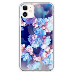 Husa personalizata tip carcasa HQPrint pentru Apple iPhone 12, model Flowers 2, multicolor, S1D1M0038