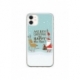 Husa personalizata tip carcasa HQPrint pentru Apple iPhone 12, model Happy Christmas and New Year, multicolor, S1D1M0047