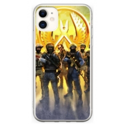 Husa personalizata tip carcasa HQPrint pentru Apple iPhone 12, model Counter Strike, multicolor, S1D1M0062