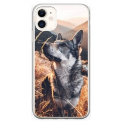 Husa personalizata tip carcasa HQPrint pentru Apple iPhone 12, model Dog 1, multicolor, S1D1M0064