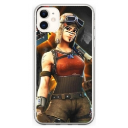Husa personalizata tip carcasa HQPrint pentru Apple iPhone 12, model Fortnite 1, multicolor, S1D1M0073