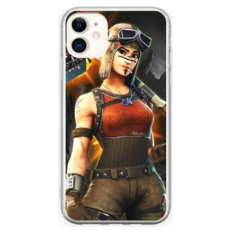 Husa personalizata tip carcasa HQPrint pentru Apple iPhone 12, model Fortnite 1, multicolor, S1D1M0073