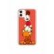 Husa personalizata tip carcasa HQPrint pentru Apple iPhone 12, model Garfield, multicolor, S1D1M0085