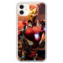 Husa personalizata tip carcasa HQPrint pentru Apple iPhone 12, model Iron Man 1, multicolor, S1D1M0102