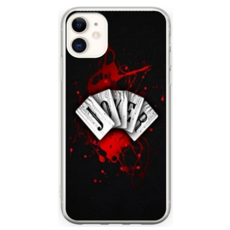 Husa personalizata tip carcasa HQPrint pentru Apple iPhone 12, model Joker 1, multicolor, S1D1M0106